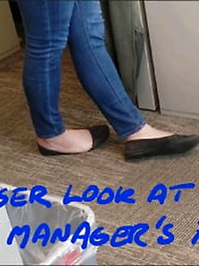 Candid Preview Pics Of A Managers Worn Ballet Flats Video