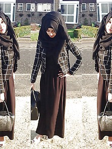 Tight Body Hijabi Cunt