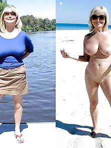 Dressed And Undressed Moms