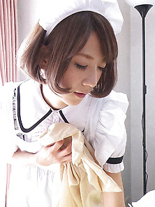 Horny Maid Fucks Her Boss To Keep Her Job Photos (Erina Takigawa