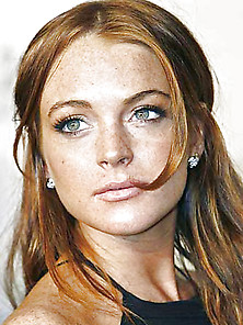 Lindsay Lohan Freckles