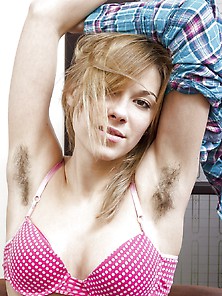 Miscellaneous Girls Showing Hairy,  Unshaven Armpits 7