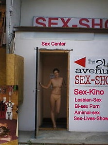 Girl In Sex Shop