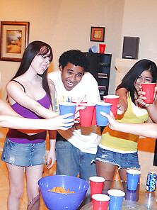 Several Excited College Girls Organize Sex Party To Celebrate En