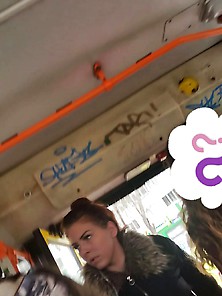 Spy Face Women In Bus Romanian