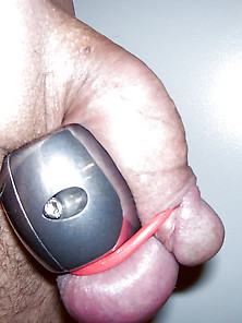 Ball Stretcher And Rubber Cock Head Lock
