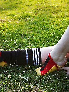Soccer Babe Becki's Feet