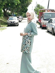 Slender Hijabi Girl