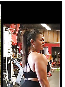 Thick Asian Powerlifter Pawg