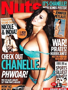 Chanelle Hayes Topless Magazine 2