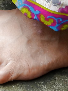 Mature Indian Feet