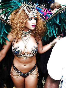 Rihanna In Barbados Crop Over Festival