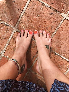 Sexy Goddess Feet,  Long Toes