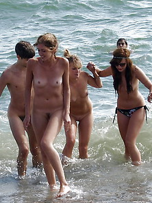 Naturists In Pairs Or In Group