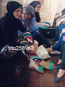 Hot Syrian Hijab Feet