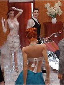 Newlywed Bride Squirts Husbands