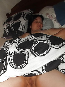 Shy Milf Exposed In Bed