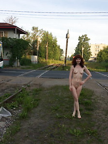 Nude In The Street