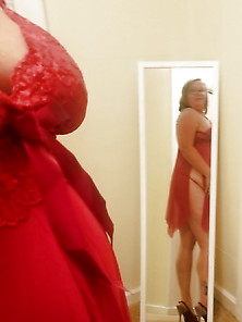 Mrs. A Red Hot Dress