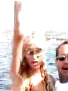Video Of Naughty Paris Hilton Going Wild In Ibiza