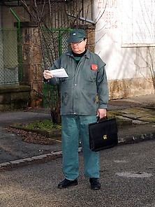 Hard-Working Postman Delivers A