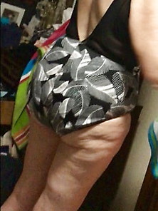 Roses Sexy Mature Bbw Ass In New One Piece Swimsuit