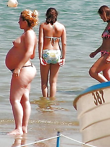 Beach Pregnant Xv