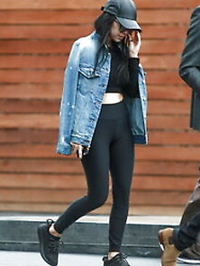 Kourtney Kardashian Cameltoe While Shopping In Beverly Hills