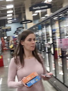Preggo Hot Young Great Tits 5 Months Creeped At Store