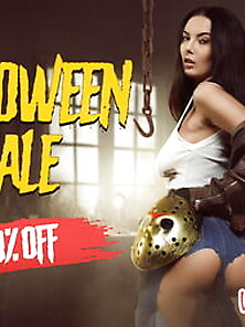 Halloween Sale On Virtualtaboo With Posh Busty Simon Kitty