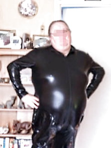 My New Wetlook Catsuit For Attending Fetish,  Swingers Clubs