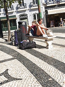 Upskirt In Lisbon