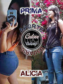 Aporte La Prima Alicia Caderona Y Delgada - My Cousin