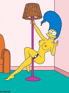 Mrs.  Simpson The Cartoon Slut