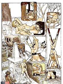 Erotic Comic Art 9 - The Troubles Of Janice (Trio) C.