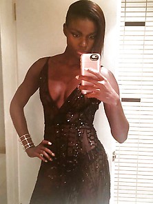 Jeneil Williams Seethrough Dress - Sept2016