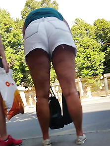 Spy Sexy Ass Shorts Teens Girl Romanian