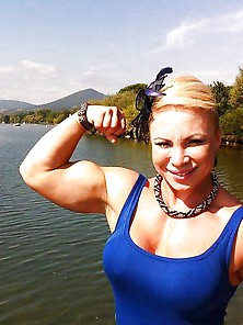 Anna M.  Strong - Female Bodybuilder