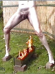 Masculine Gimp: Labour And Torment By Fire