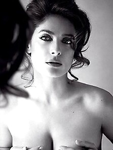 Salma Hayek Topless Photo