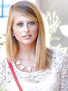 Pretty Blonde Teen Wow