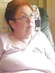 Granny Watching Tv With Nipples Sticking Out ( Non Nude )
