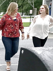 Sexy Blonde Mother Daughter