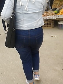 Arab Egyptian Hijab Babe Nice Big Ass In Jeans 130