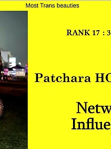 17Th Ladyboys Category : Patchara Homtalop