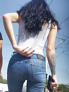 Spy Jeans Sexy Ass Teens Girl Romanian