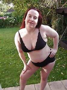 Haley Black Knickers And Bra