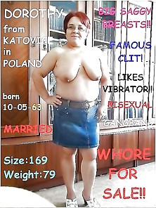 Dorothy Polish Mature Slut Milf Exposed