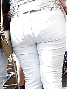 Various Nice Ass In Jeans Some With Vpl