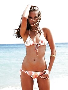 Jessica Clarke Looking Hot Modeling Swimwear